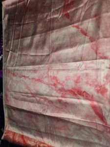 Pink Marble Print Silk Saree