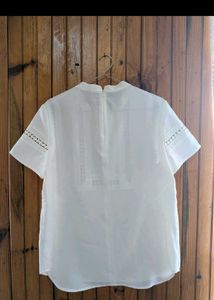 Elegant White Lace Blouse
