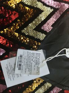 New Shimmer Crop Top
