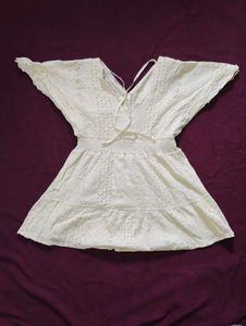 Light Or Butter Yellow Mini Dress