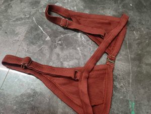 cute maroon bralette