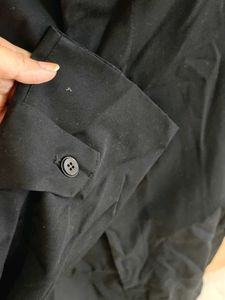 Classic Black Trench Coat