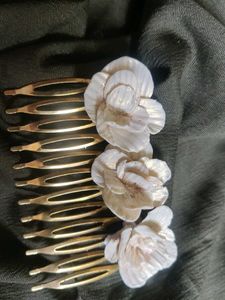 Floral Hair Comb