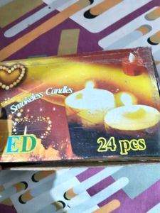 LED Tealight Candles - Pack of 24