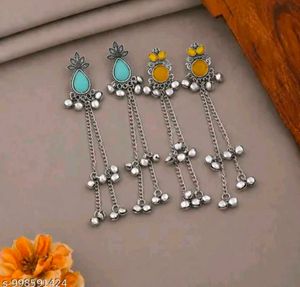 Kashmiri Inspired Ghungroo Earrings