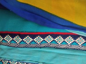 Women beautiful multi colour Saree🚫🚫