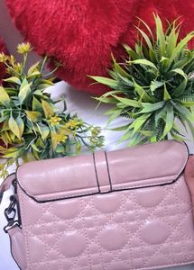 Pink Crossbody Bag