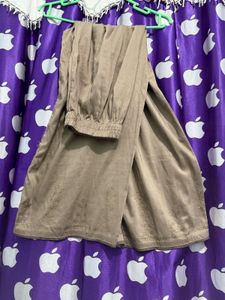 Elegant Brown Kurti Set