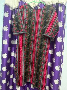 Vibrant Striped  Kurta