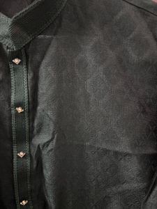 Men's Dark Green Ethnic Kurta