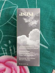 Asaya face serum-10 % Niacinamide & 1 % Alpha arbu