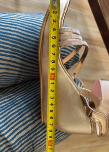Rose Gold Wedge Heels - Brand New