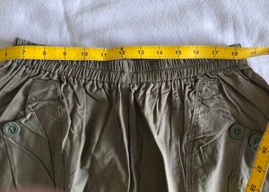 Olive Green Comfortable Shorts