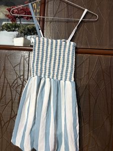 Striped Smocked Sundress