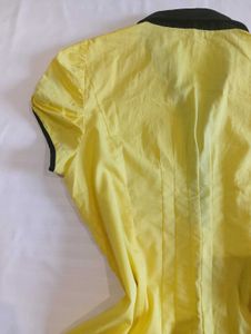 Y2K Yellow Black Top