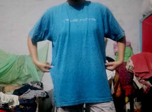 Blue Graphic T-Shirt