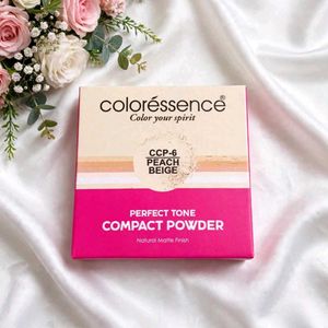 Coloressence Perfect Tone Compact Powder with Free