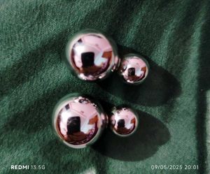 Beautiful  Double Ball Design Women Earrings