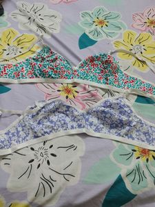 Pack of 2 Floral Print Bras
