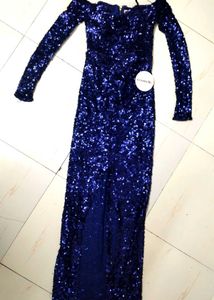 Stunning Sequin Off-Shoulder Dress