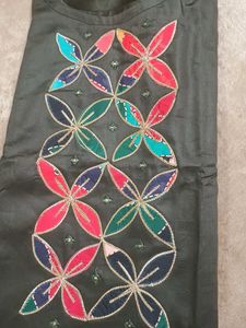 Embroidered Kurta Suit Set