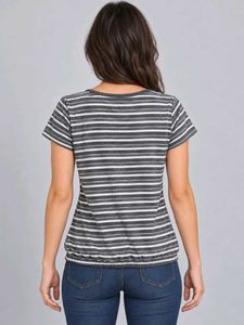 Striped Henley T-Shirt