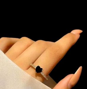 Black Heart Ring
