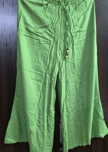 Vibrant Green Palazzo Pants