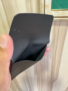Atoll Greece  Black Genuine Leather Flap Wallar