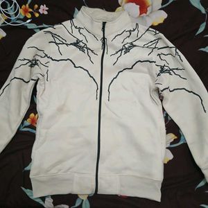 H&M Men's Graphic Zip-Up Jacket