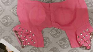 Stunning Pink Sequined Blouse