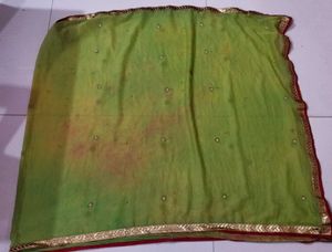Green Embroidered Salwar Suit Set