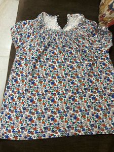Floral Print Top(5-6 years)