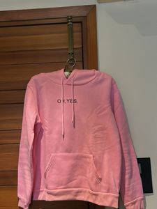 Pink 'OH YES' Hoodie - Size M