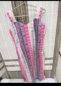 Pastel mix colour kurti