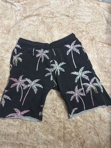 Palm Tree Print Shorts