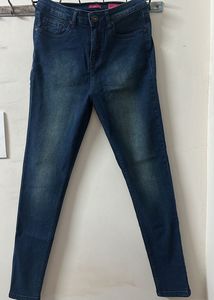 Blue Denim Skinny Jeans