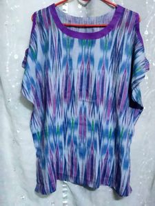 Cold Shoulder Design Cotton Top