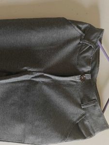 Grey Slim Fit Trousers