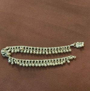 pure silver baby girl anklets