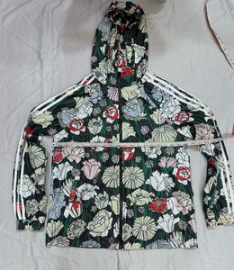 Adidas Originals Floral Windbreaker Jacket | Hoode