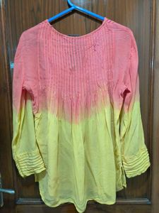 Ombre Semi Sheer Top 🌅