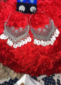 Navratri collections Peacock Design Jhumka Earring