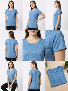 Women Active Wear Gym Running Walking T-Shirt