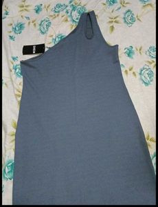 Stylish One-Shoulder Midi Dress