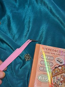 ✨ VIRAL Pink Tweezer DIY Room Decoration Sticker S