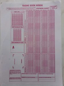 OMR Answer Sheet for NEET | FREE DELIVERY