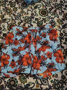 Floral Print Women's Shorts