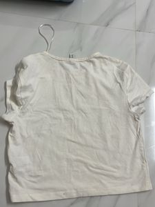 Classic White Cropped T-Shirt