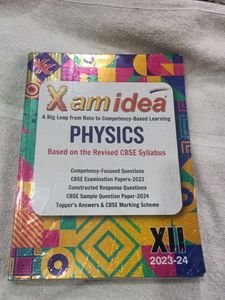 Xam Idea Physics Class 12 Book 2023-24